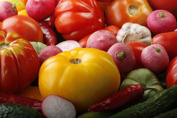 Farklı sebze yakın çekim 