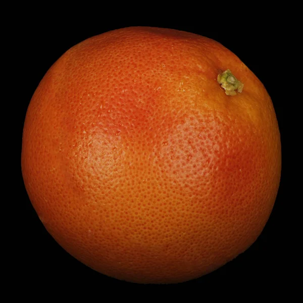 Zralý Grapefruitu Tmavém Pozadí Zblízka — Stock fotografie