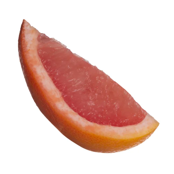 Ripe Grapefruit Isolated White Background Close — Stock Photo, Image