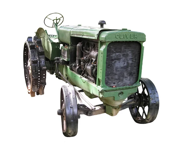 Vieux Tracteur Inhabituel Photo Prise Amérique Sud — Photo