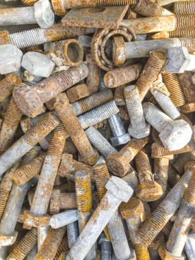 Arka plan ve metal doku. Sıradan şeylere alışılmadık bir bakış.