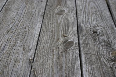 Eski ahşap arka plan. Doğal yaşlanma. Sıradan olağandışı.