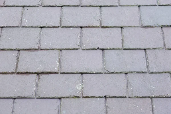Traditional Slate Roof Tiles — Stock Photo, Image