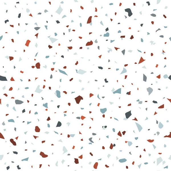 Terrazzo mosaik mönster — Stock vektor