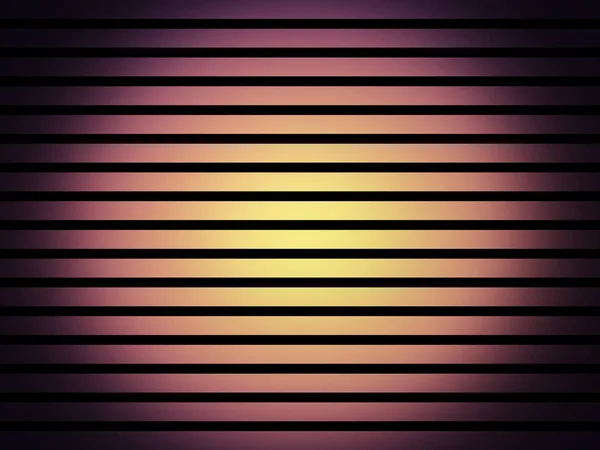 Abstraktní přechod nachově pruhovaný pozadí se žlutým světlem v kruhu uprostřed — Stock fotografie