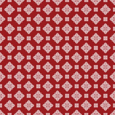 Vektör damask Dikişsiz desen arka plan. Klasik lüks eski moda damask süsleme, duvar kağıtları, tekstil, sarma için Kraliyet Viktorya Dikişsiz doku. Nefis çiçek Barok şablonu.