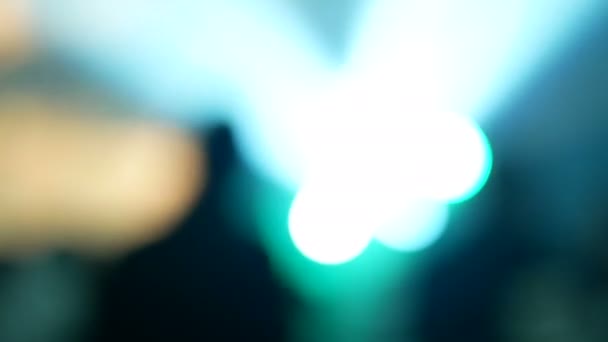 Imagini Ale Grupului Abstract Siluetă Blur Oameni Care Dansează Lumină — Videoclip de stoc