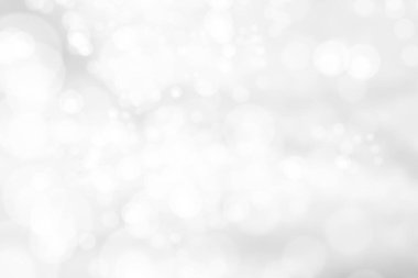 Kış bokeh ışıkları arka plan etkisi
