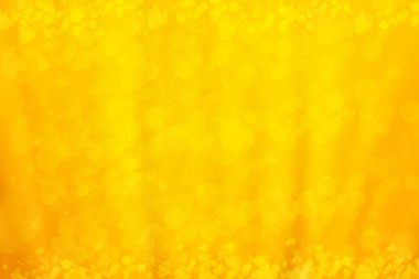 Sarı bokeh ışıkları soyut arkaplan