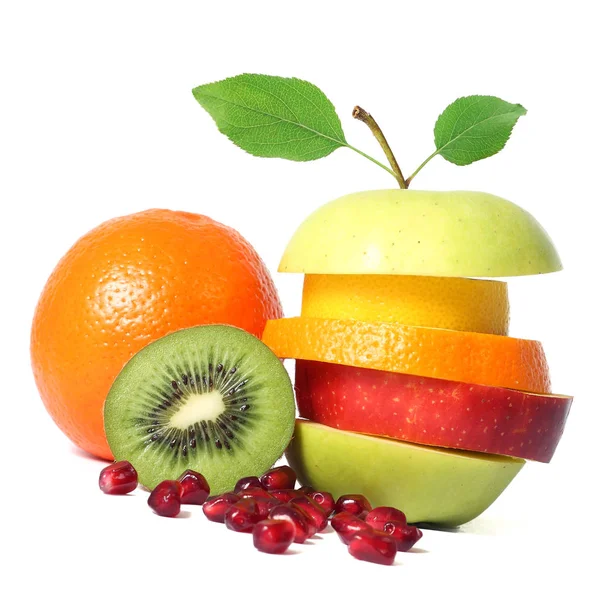 Fresh fruits mix — Stock Photo, Image