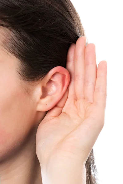 Kadın kulak — Stok fotoğraf