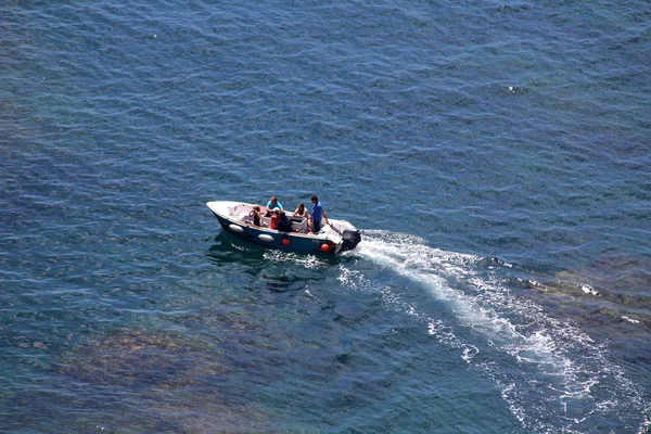 Hızlı bot okyanus su, Berlengas, Portekiz