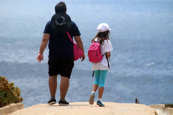 Yürüme, turistler geri, Berlengas, Portekiz