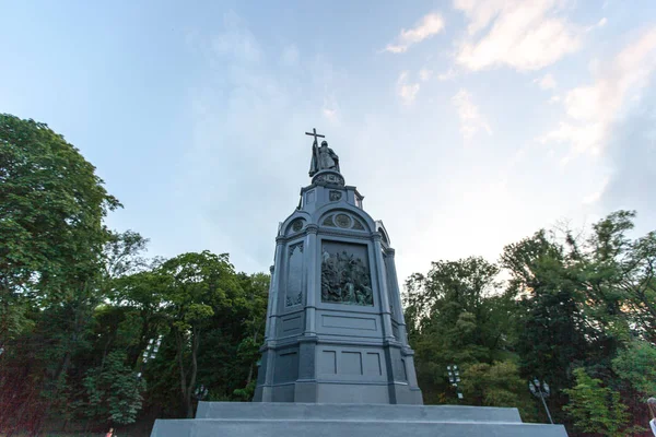 Monumento Vladimir Batista Kiev Ucrânia — Fotografia de Stock