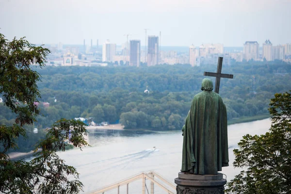 stock image Monument to Vladimir the Baptist, Kiev, Ukraine