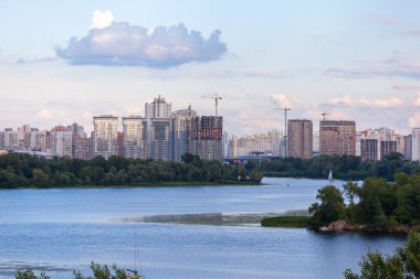 Ukrayna Kiev şehir panoraması