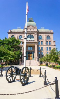 Tarrant County Courthouse in Fort Worth Texas clipart