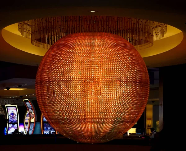 Las Vegas, Nevada: 11 de mayo de 2018: La esfera colorida en Planet Hollywood Hotel and Resort — Foto de Stock