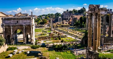 Antik Roma, Roma İtalya Palatino kalıntıları