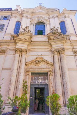 Roma, İtalya: 12 Ekim 2017: oratoryo del Santissimo ayini