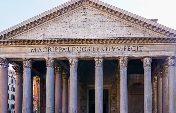 The Pantheon in Rome, Italy