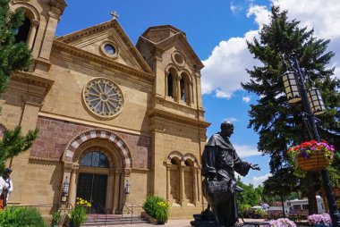 Santa Fe, New Mexico Assisi Aziz Francis Katedrali Bazilikası