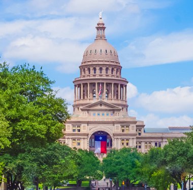 Teksas Eyaleti Başkent Binası Austin Teksas