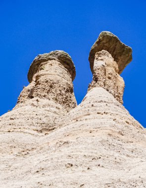 Kasha-Katuwe Tent Rocks Ulusal Anıtı yakınındaki Cochiti Pueblo, New Mexico