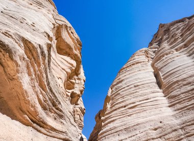 Kasha-Katuwe Tent Rocks Ulusal Anıtı yakınındaki Cochiti Pueblo, New Mexico