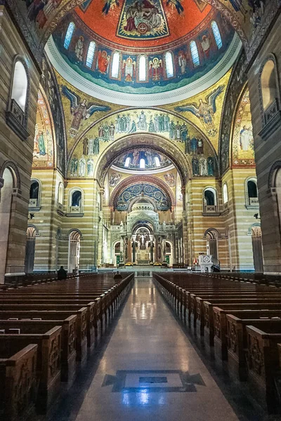 St. Louis Missouri: 7 de noviembre de 2018; La Basílica Catedral de St Louis — Foto de Stock