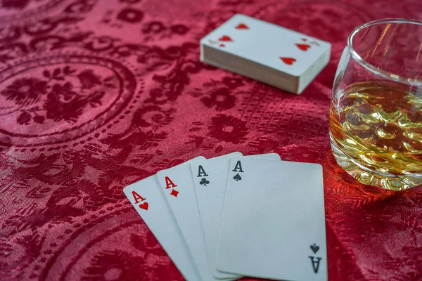 Playing cards with which scotch whiske