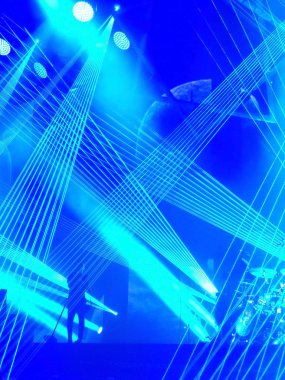 Zürih, İsviçre - 25 Haziran 2019: Ünlü grup Tool with Maynard James Keenan, Hallenstadion'da canlı performans sergiledi