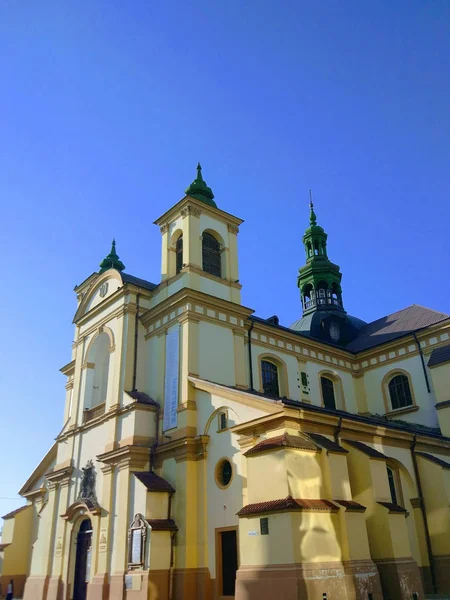 Roman Catholic Cathedral Church Virgin Mary Ivano Frankivsk Ukraine — Stock Photo, Image