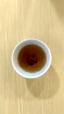 Bir bardak sıcak çay