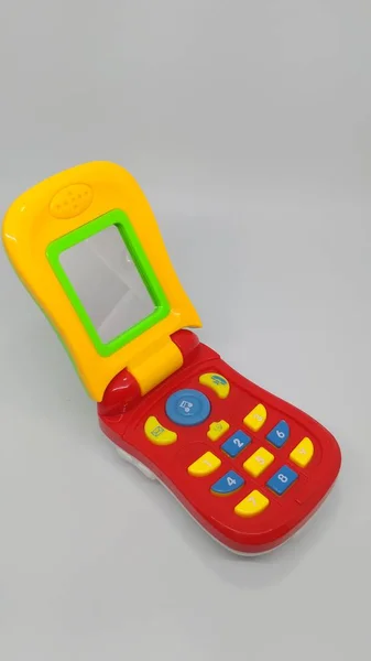 Flip Colorful Toy Cell Phone — Stock Photo, Image