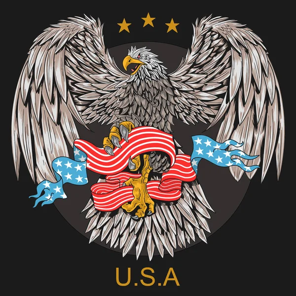 Ejército de Eagle Usa — Archivo Imágenes Vectoriales