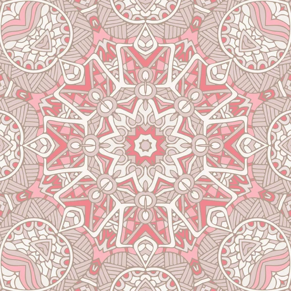 Lindo rosa sin costuras abstracto azulejos patrón vector web fondo — Archivo Imágenes Vectoriales