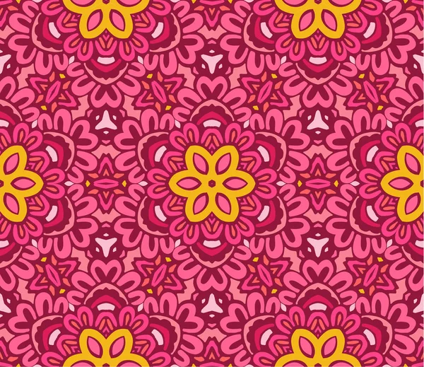 Patrón floral rosa para la tela — Archivo Imágenes Vectoriales
