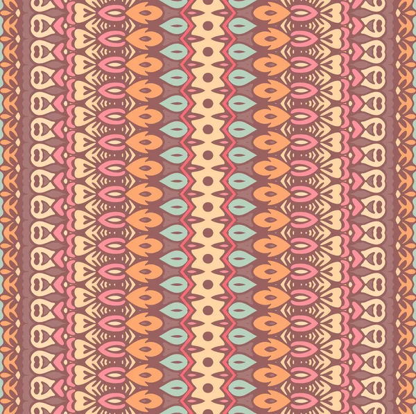 Tribal Vintage abstrakte geometrische ethnische nahtlose Muster ornamentale — Stockvektor