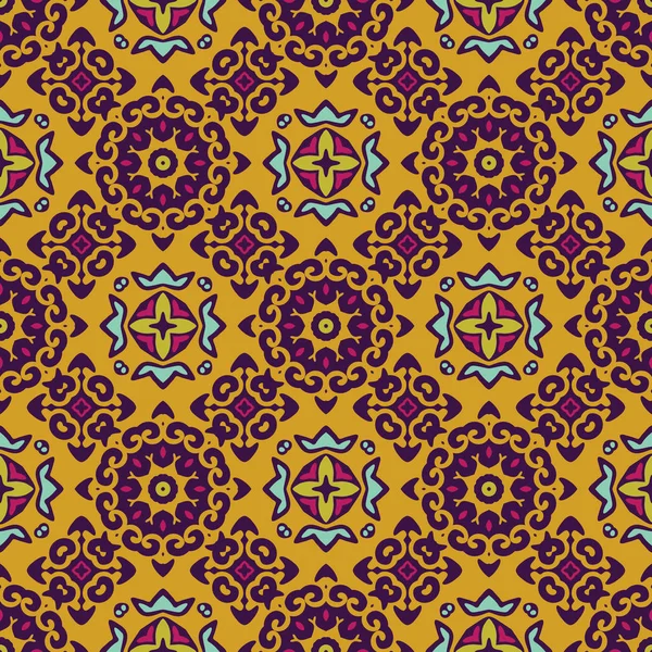 Tribal etnische vector textuur. Naadloze geometrische zomer patroon — Gratis stockfoto