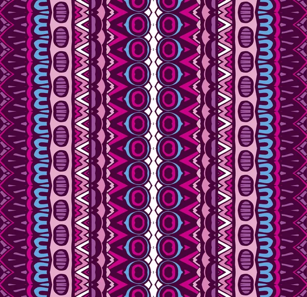 Abstract geometric ethnic seamless pattern ornamental design — Stock Vector