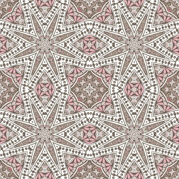 Lindo rosa sin costuras abstracto azulejos patrón vector web fondo — Archivo Imágenes Vectoriales
