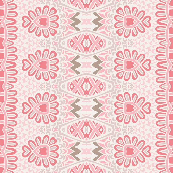 Bonito rosa sem costura abstrato azulejos padrão vetor web fundo — Vetor de Stock