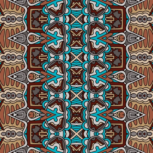 Vektör dikişsiz desen afrika sanat batik ikat. — Stok Vektör
