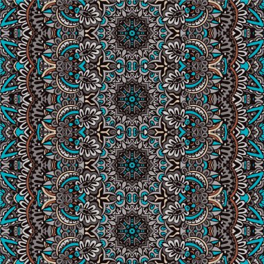 Tribal vintage abstract geometric ethnic seamless pattern ornamental clipart