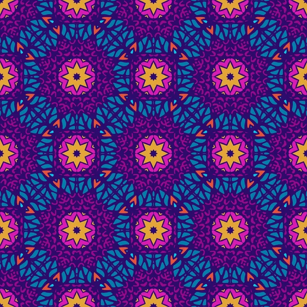 Abstract festive colorful ethnic vector ethnic tribal pattern — Δωρεάν Φωτογραφία