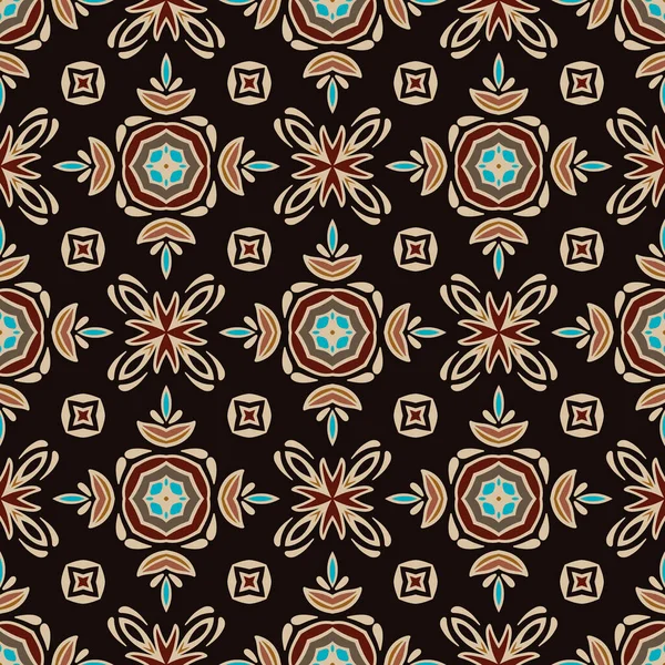 Arte Lujo Estampado Geométrico Étnico Estilo Boho Ornamental Abstracto Vintage — Archivo Imágenes Vectoriales