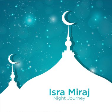 ISRA' mi'raj resimde Muhammed Peygamber gece yolculuk hakkında
