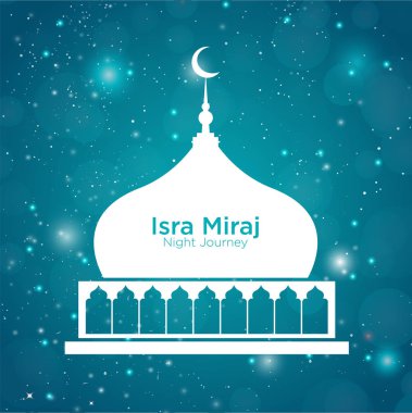 ISRA' mi'raj resimde Muhammed Peygamber gece yolculuk hakkında