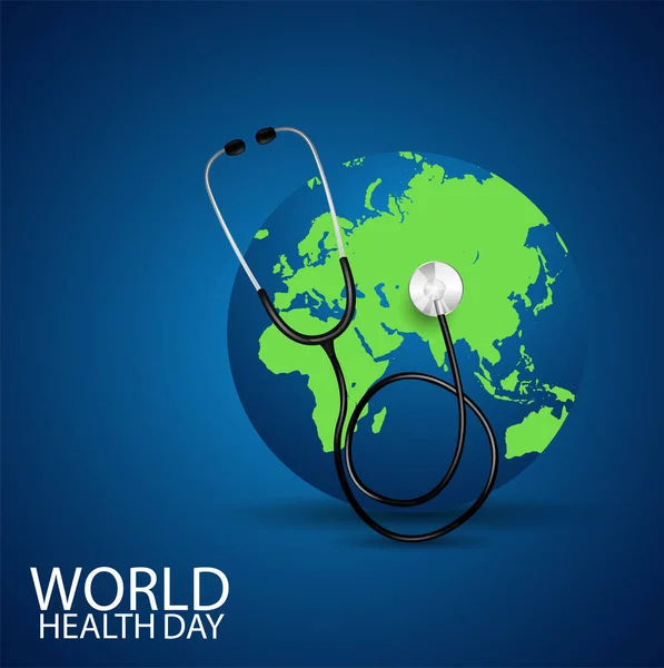 Día Mundial Salud — Archivo Imágenes Vectoriales